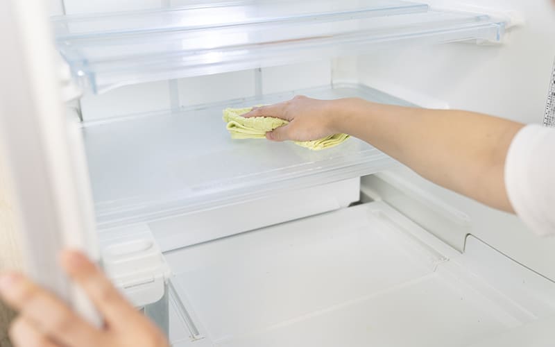 簡単な冷蔵庫の掃除